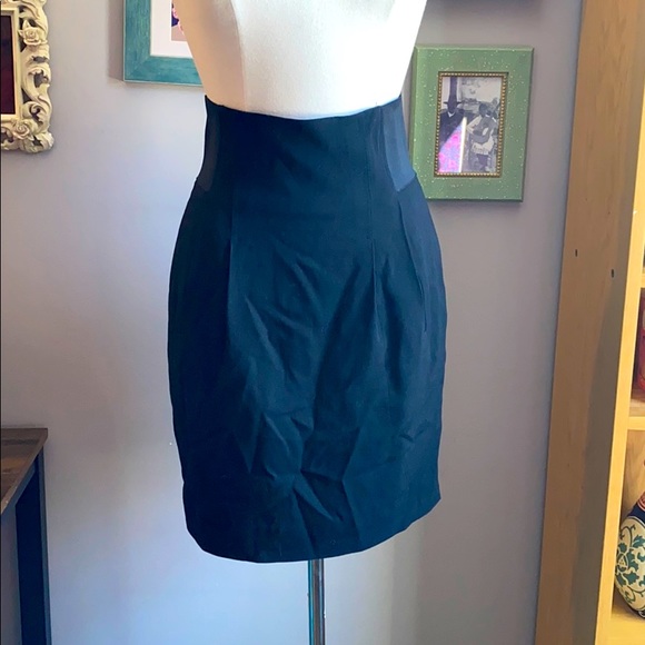 BCBGMAXAZARIA High Waisted Black Skirt, Size 4 - Picture 1 of 4